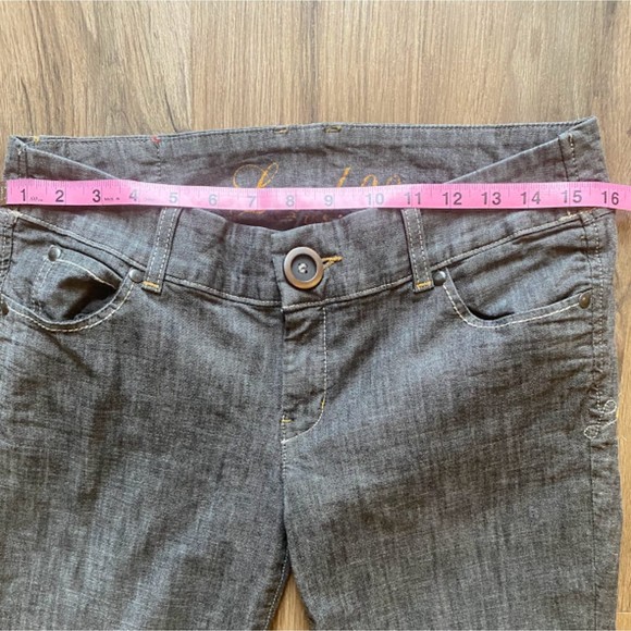 Anthropologie Level 99 Straight Leg Jeans 31 - Picture 5 of 7